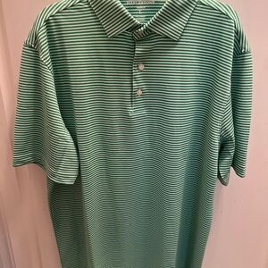 NWOT MEN'S HARLESTONS THE WENTWORTH GREEN POLO - Large